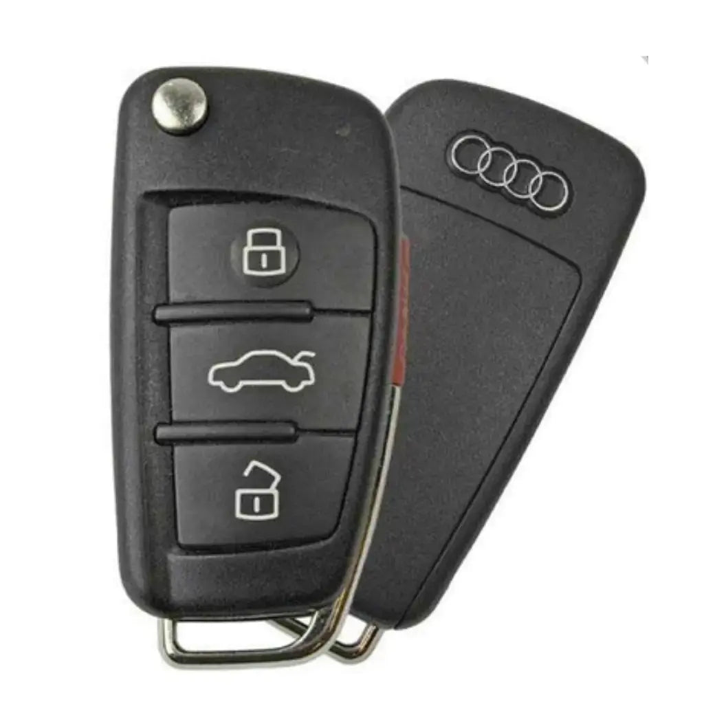 2015-2018 (OEM) Remote Flip Key for Audi A3 / Q3 | PN: BVD 837 220A / NBGFS12A71 2015-2018 (OEM) Remote Flip Key for Audi A3 / Q3 | PN: BVD 837 220A / NBGFS12A71